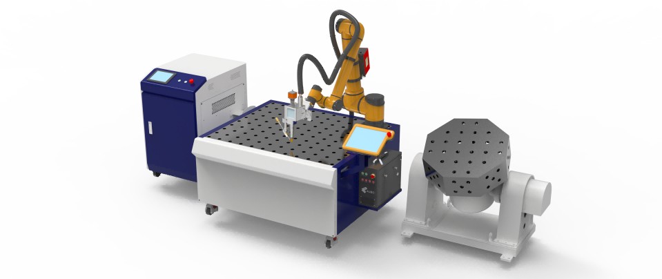 Soldadura l&aacute;ser con robot industrial frente a soldadura con robot colaborativo: &iquest;cu&aacute;l es la adecuada para su f&aacute;brica?