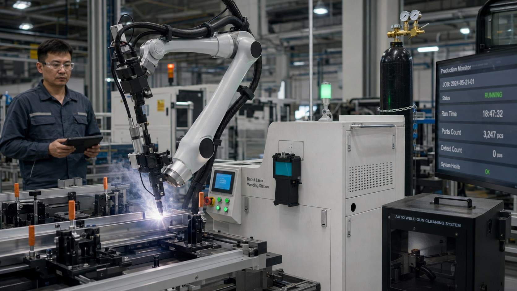 Costo de mantenimiento y vida &uacute;til de la m&aacute;quina de soldadura l&aacute;ser rob&oacute;tica: la gu&iacute;a completa para fabricantes