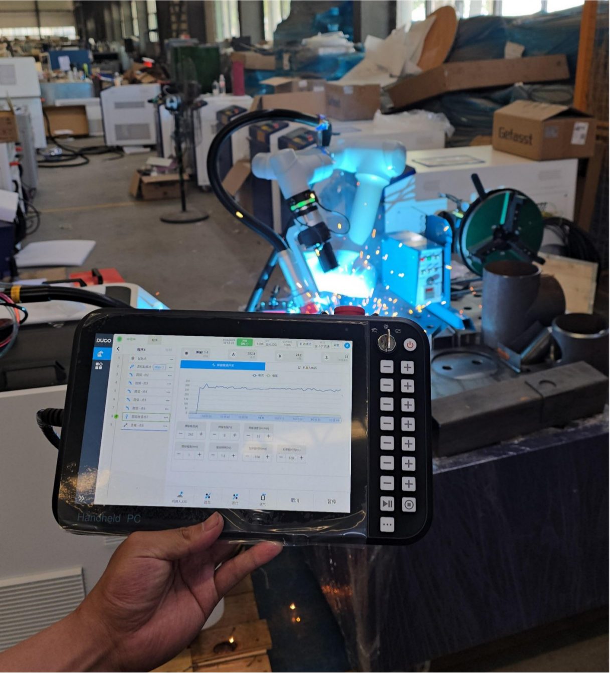 De la soldadura manual a la automatizaci&oacute;n con cobots: c&oacute;mo ayudamos a un fabricante de equipos para parques infantiles de EE. UU. a resolver su cuello de botella en la soldadura