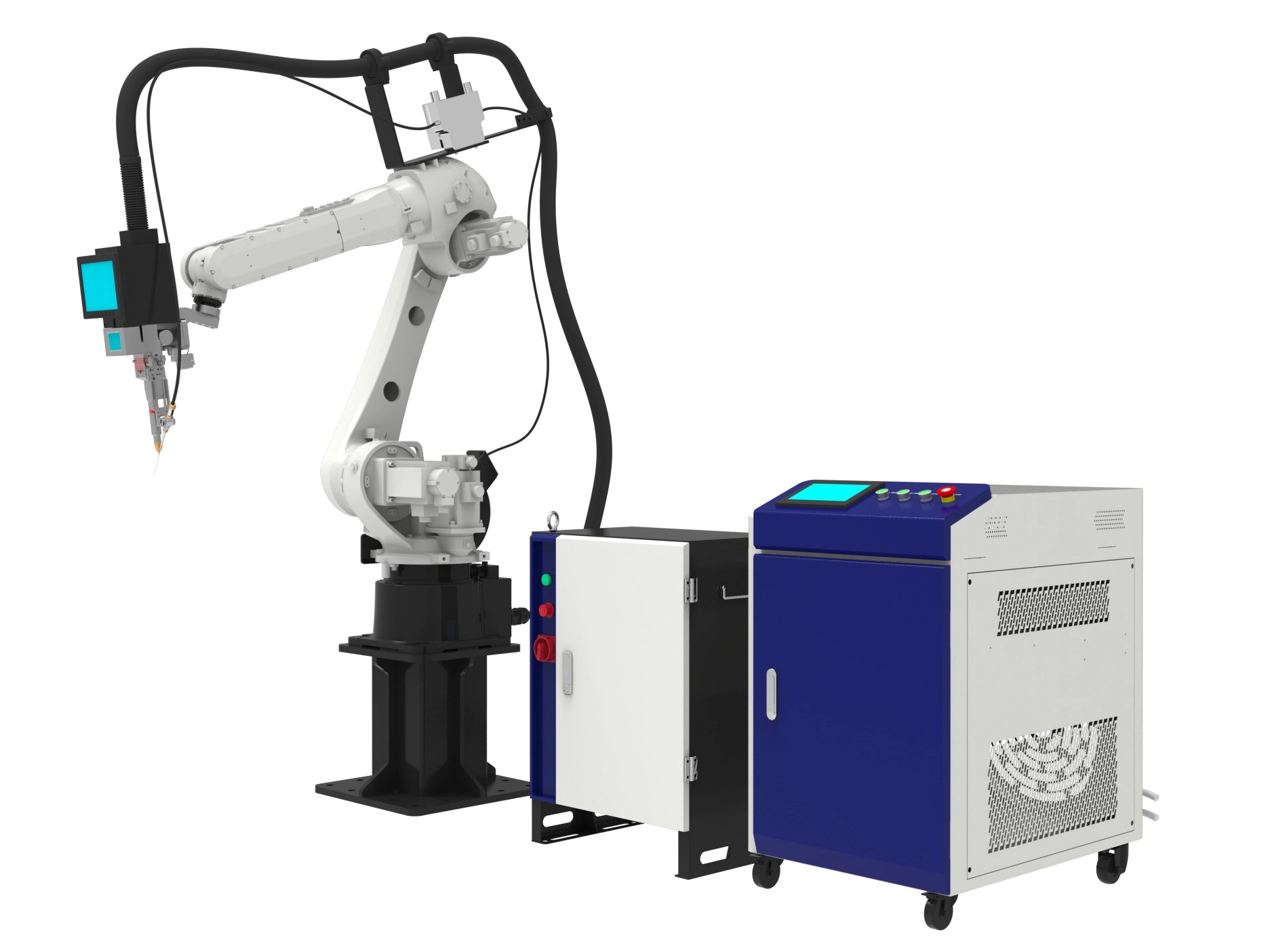 Soldadura l&aacute;ser con robot industrial frente a soldadura con robot colaborativo: &iquest;cu&aacute;l es la adecuada para su f&aacute;brica?
